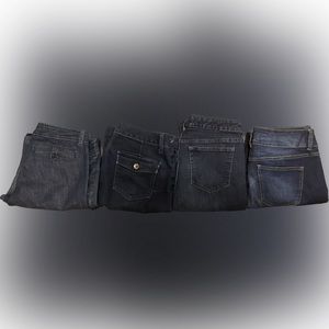 Bundle of darker jeans